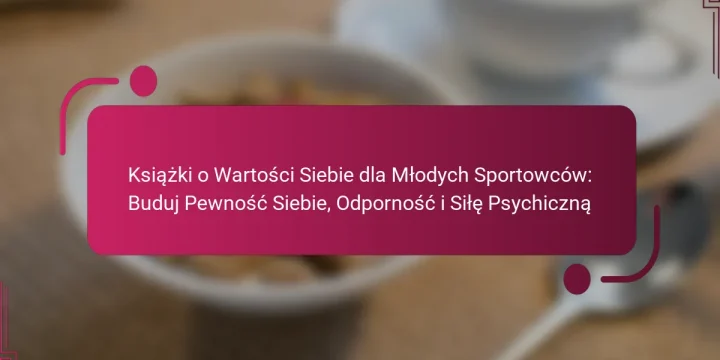 Książki o Wartości Siebie dla Młodych Sportowców: Buduj Pewność Siebie, Odporność i Siłę Psychiczną