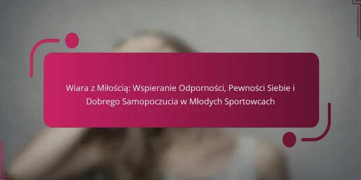 Wiara z Miłością: Wspieranie Odporności, Pewności Siebie i Dobrego Samopoczucia w Młodych Sportowcach